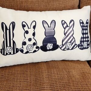 Farmhouse Bunny Pillow